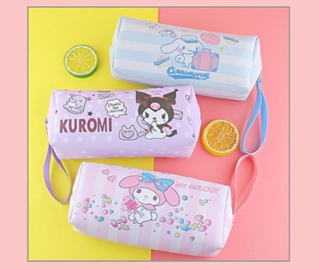 fb4543 新品可愛卡通單層pu鉛筆袋 (一組2入)