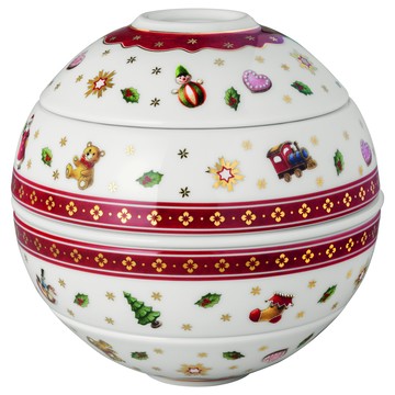 Villeroy&Boch La Boule PETITE 德國餐球5件組 聖誕節限量款  紅色 + 白色 + 綠色  1套  沾醬碗 + 中分食碗 + 點心盤