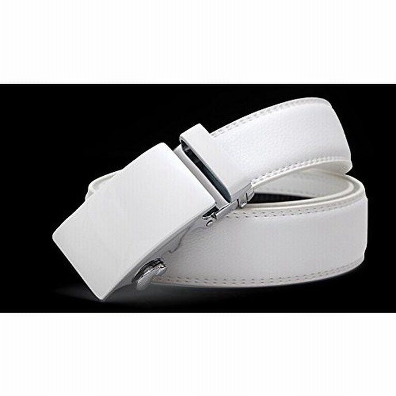 ルビタス ホワイト バックル メンズ ベルト レザー カジュアル ビジネス 調節 できる 白 通販 Lineポイント最大0 5 Get Lineショッピング