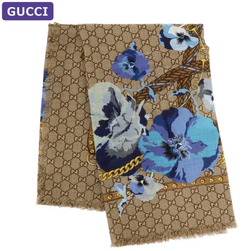 グッチ GUCCI スカーフ 508797 3G200 花柄 グッチシマ アウトレット