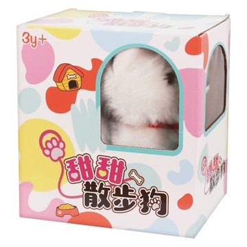 甜甜散步狗 - 比熊 3歲以上適用年齡  白色  1盒  28cm