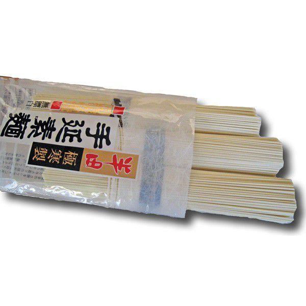  八百秀 半田手延べそうめん 300g（100g3束）（中太）