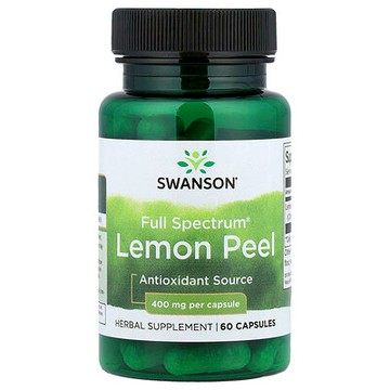 Swanson, 多面® 檸檬皮，400 毫克，60 粒膠囊
