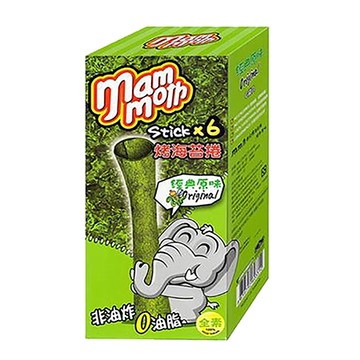 MM象泰式烤海苔捲/經典原味/2.5gx6支