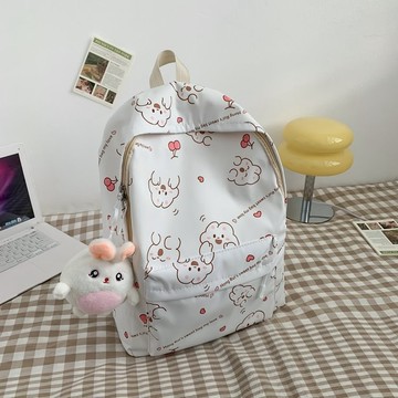 臺灣出貨夏季新款卡通書包可愛少女背包日系校園學院風清新雙肩包女