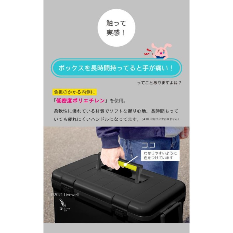 クーラーボックス 48L 大型 保冷力 釣り 保温 おしゃれ 保冷バッグ キャンプ キャスター ハミングバードEXC48 ホリデーランドクーラー Livewell クーラーボックス 48L 大型 保冷力 釣り 保温 おしゃれ