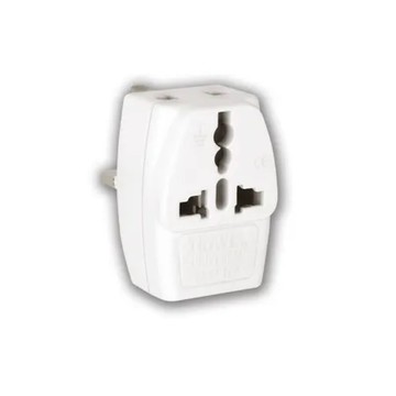 【動力公牛POWER BULL】UTA-81萬國3插座(英規T型三插)轉換插頭(無法轉換電壓 英國/澳門/新加坡/約旦)