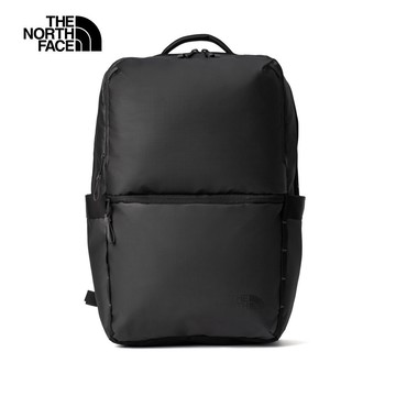 The North Face北面男女款黑色多隔層方形休閒後背包｜81DMKT0 筆電包/登山包