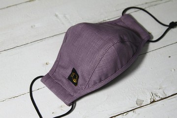 安心防疫【Gi LAI】立體布口罩 / 和風節紗棉布 / 可放濾材