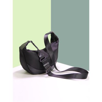 韓版時尚帆布斜挎包新款女士簡約牛津布小包輕便單肩包休閑包包潮