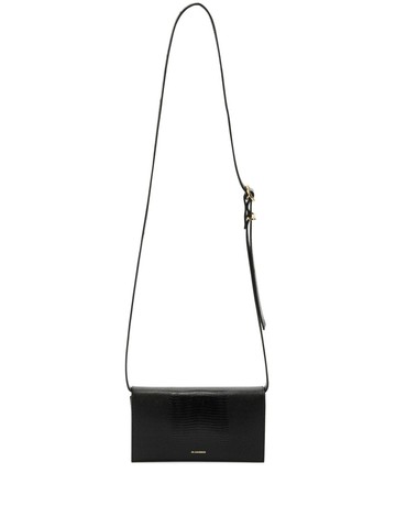 Jil Sander - All-Day leather crossbody bag - women - Calf Leather - One Size - Black