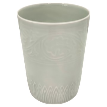 佐和陶瓷 京青瓷手握杯 耐熱材質 適用溫度：-30°C~100°C 日本製造  1個