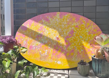 suyu插畫-收集星星的路上-特殊造型明信片