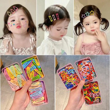 韓國兒童發飾可愛星星發夾女童網紅五角星發卡頭飾碎發bb夾小女孩