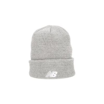 New Balance Hat 灰色 刺繡 保暖帽 毛帽 針織帽 LAH00543GYM