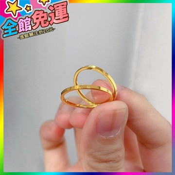 🌸台灣出貨🌸 鈦鋼不掉色冷淡風極細素圈戒指女簡約百搭疊戴網紅ins個性一字卡 🥇滿額免運🥇X370-11-A