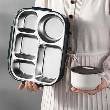 上班族2025新款飯盒大容量超大特大號分隔便當盒可微鍋爐加熱廠家