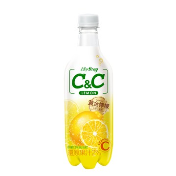[家速配]黑松C&C氣泡飲(檸檬)500ml