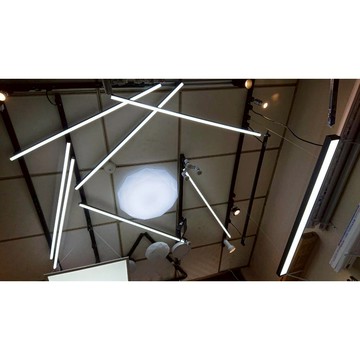 T5吊線 線型軌道燈 光源一體式 軌道吊燈白光/黃光/自然光