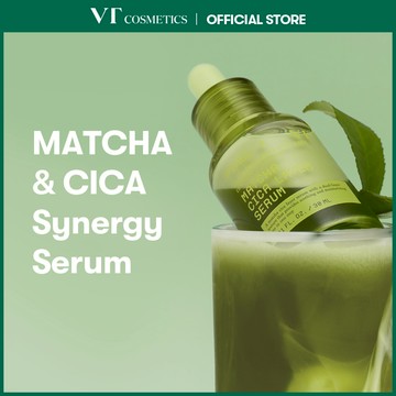 [VT] 抹茶 CICA Serum 30ml 舒緩保濕屏障護理 | 納米神經酰胺,PHA [官方傳真]