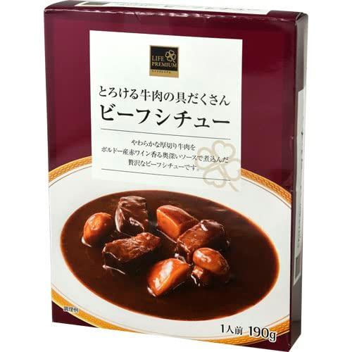 ライフプレミアム とろける牛肉の具だくさんビーフシチュー 190g