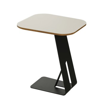 【多瓦娜】霍爾皮革小邊几-二色淺灰