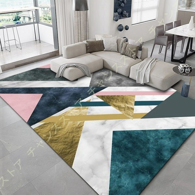 カーペット ラグ おしゃれ 北欧風 芸術 高級感 油絵柄 上敷き 折り畳み 防音 抗菌 防臭 手洗いok ファッション 防音マット ペット用マット 長方形 絨毯 通販 Lineポイント最大get Lineショッピング