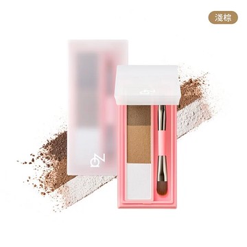 Za3D立體持色眉彩盤3.4g_淺棕