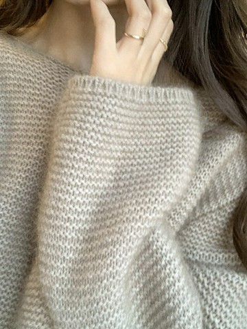 2025新款上衣減齡洋氣炸街打底針織衫套頭毛衣女士早秋薄款秋冬鑫弘-素時衣櫥