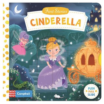 First Stories 操作硬頁書-Cinderella 灰姑娘-彩色