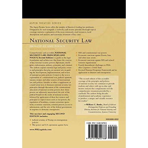 National Security Law: Principles and Policy (Aspen Treatise)