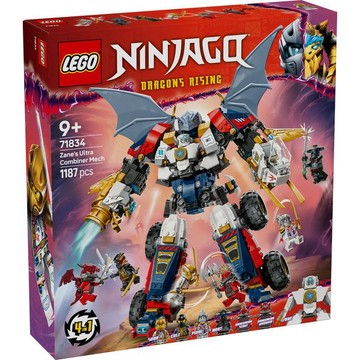 2700【台中翔智積木】LEGO 樂高 旋風忍者 Ninjago 71834 冰忍的終極合體機械人