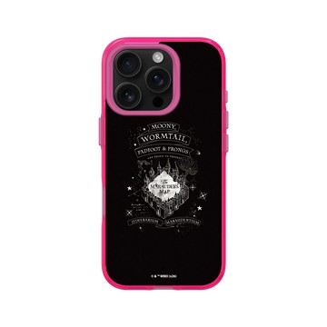 iPhone 16 Pro Clear 粉漾桃 - 哈利波特 Harry Potter - 劫盜地圖