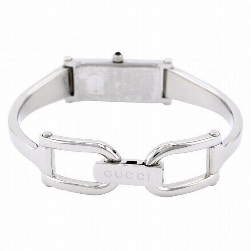 グッチ GUCCI バングル YA015561 ホワイト文字盤 新品 腕時計