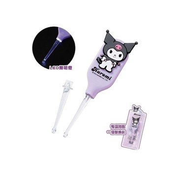【限量代購】酷洛米 Kuromi LED 發光挖耳棒 附替換頭｜兒童挖耳神器 實用禮物 生活小物