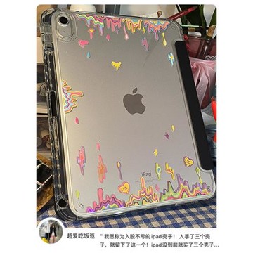 適用于2025新款iPad11保護殼透明air7帶筆槽4套蘋果mini6平板ipad2021防彎pro11防摔10.2薄8/9代10亞克力12.9