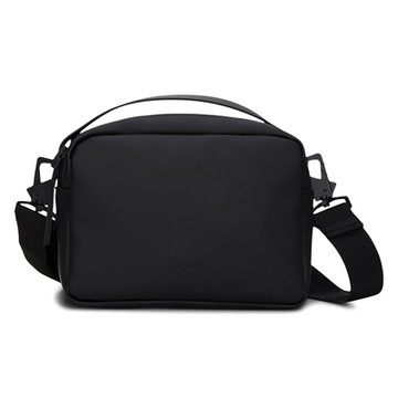 RAINS 防水斜背包 肩背包 方包 手提包 Box Bag 系列 新春換新 送禮 男包/女包 -黑