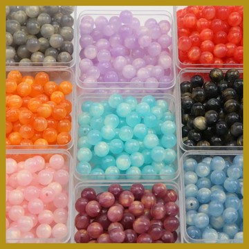 （10顆/包）8-12mm雲紋金閃圓珠樹脂珠子散珠 diy手工飾品 手鍊手捻配件 串珠 串珠材料 串珠材料包 珠珠材料