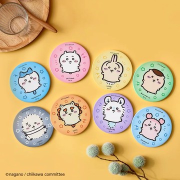 【吉伊卡哇】吸水杯墊 2入組-吉伊與小八/吉伊與栗子/海獺與風獅【墊腳石】