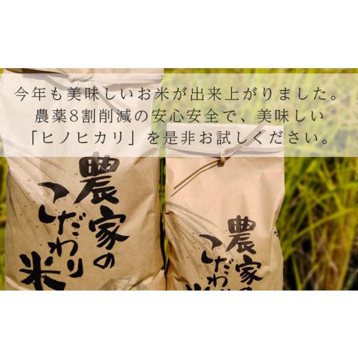 ふるさと納税 熊本県 あさぎり町 熊本県あさぎり町産ヒノヒカリ　白米20kg　農薬8割削減