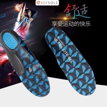 (免運)SOFSOLE舒足速樂鞋墊男女跑步減震透氣運動鞋墊AF1板鞋墊子
