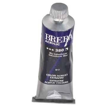 MaIMeRI 美利 BRERA 超細緻壓克力顏料 S2 M0806380 380 INDANTHRENE BLUE 陰丹士林藍  60ml  1色