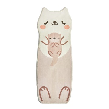 【好物良品】貪睡小海獺_客廳臥室家居可愛保暖吸水防滑床邊腳踏地毯地墊貪睡小海獺