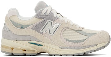 New Balance 米色 & 灰色 2002R 运动鞋