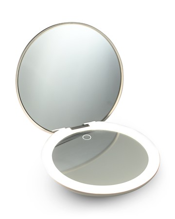 Ilios Lighting 1x/10x Led Compact Mirror