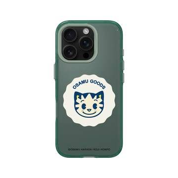 iPhone 16 Pro Clear 憂墨綠 - OSAMU GOODS - 經典復古系列-Cat