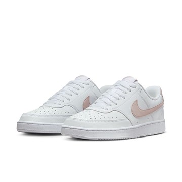 Nike Court Vision Low 藕粉 鉑紫 復古 皮革 休閒鞋 女鞋 DH3158-109