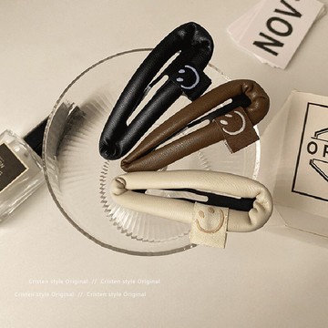 笑臉發夾劉海側邊夾頭飾韓國網紅2021年新款潮日韓氣質發卡發飾女