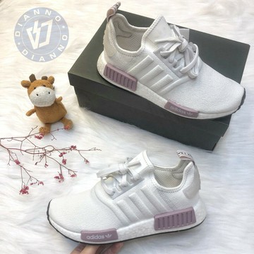 帝安諾- 實體店面愛迪達ADIDAS NMD R1 日文黑色白色白紫薰衣草EF1734