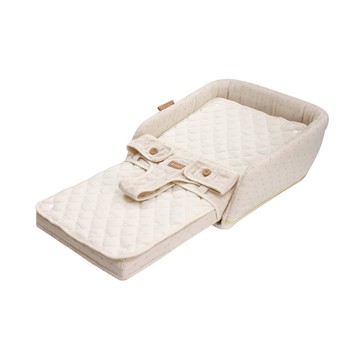 日本 farska 成長型安心守護多功能床中床-有機棉|尿布台